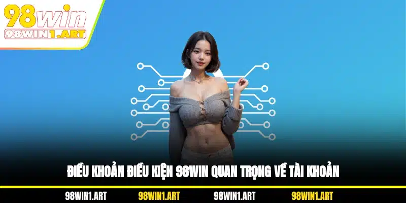 Điều khoản điều kiện 98WIN quan trọng về tài khoản
