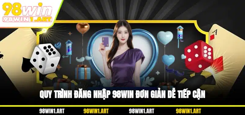 Quy trình đăng nhập 98WIN đơn giản, dễ tiếp cận