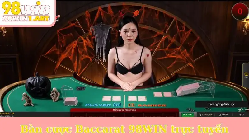 Bàn cược Baccarat 98WIN trực tuyến