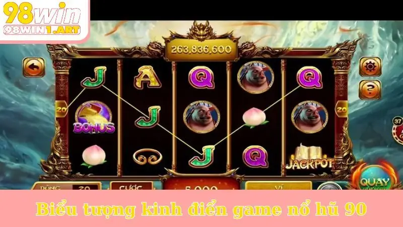 Biểu tượng kinh điển game nổ hũ 90