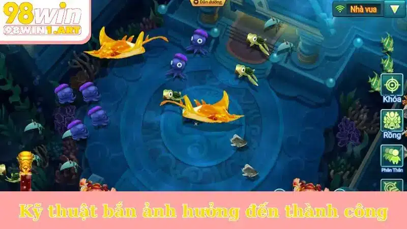 Kỹ thuật bắn ảnh hưởng đến thành công